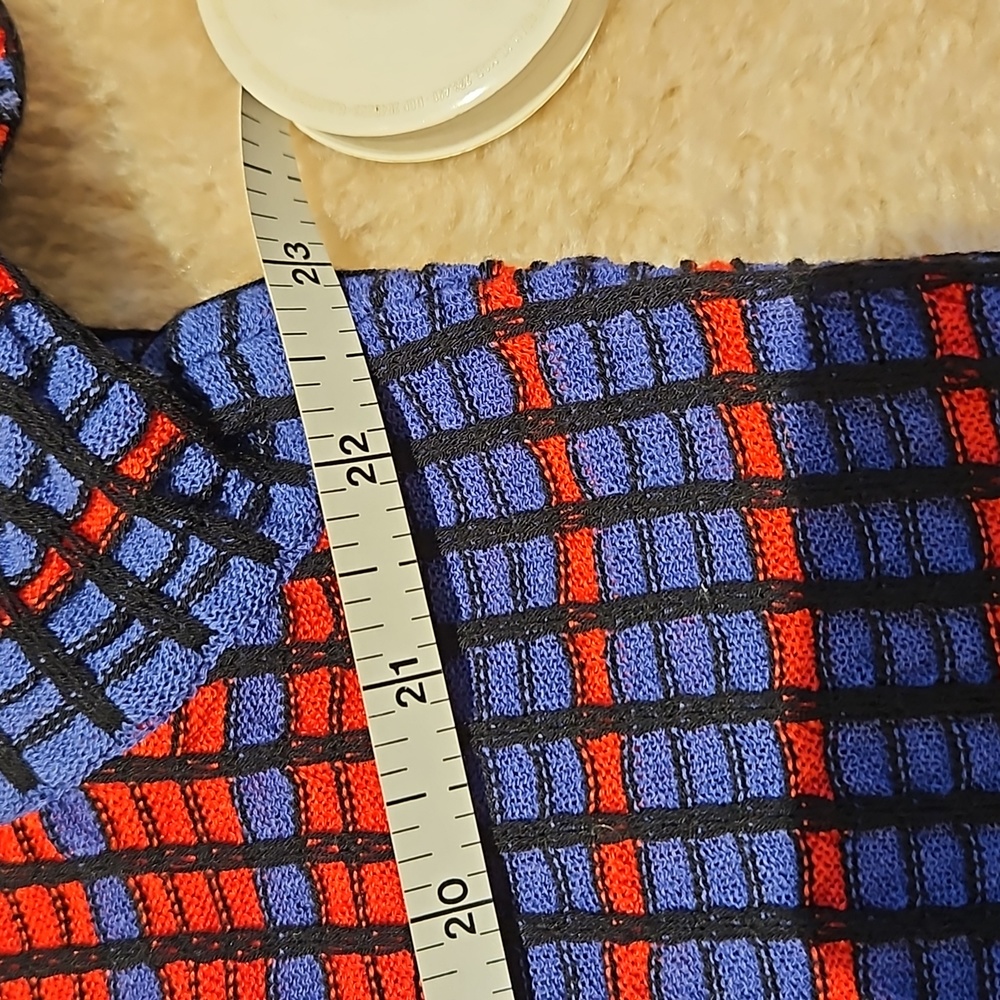 MISSONI SWEATER/CARDIGAN/JACKET BLUE/RED SIZE 44 - Picture 13 of 16